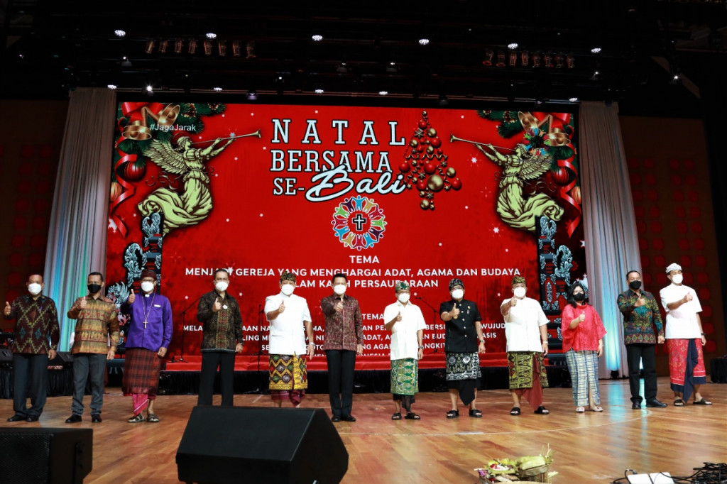 Perayaan Natal Bersama se-Bali Dipusatkan di Badung, Bupati : Semoga Damai Natal Meresapi Seluruh Hidup dan Karya Kita